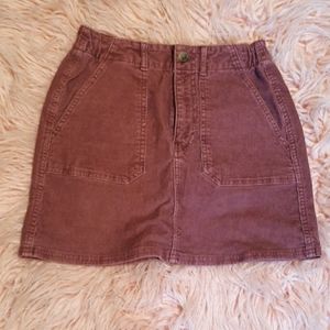 American Eagle Light maroon pink skirt